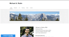Desktop Screenshot of michaelarubin.com